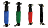 Wheel shock absorbers