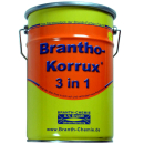 Brantho Korrux "3 i 1" 5 liter rødbrun / oxidrød RAL 3009