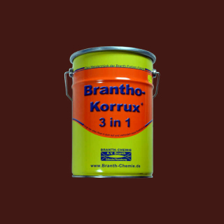 Brantho Korrux "3 i 1" 5 liter mahogni-brun RAL 8016