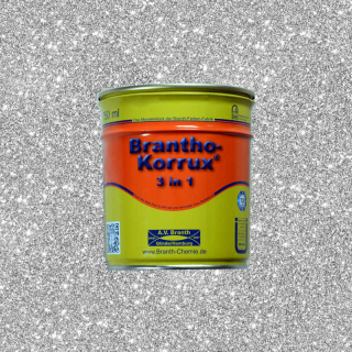 Brantho Korrux "3 i 1" 0,75 liter dåse glitter sølv 096