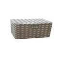 Lockable aluminum tool box