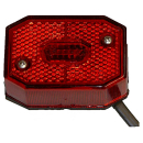 Flexipoint LED Câble DC 0,5 m feu arrière rouge