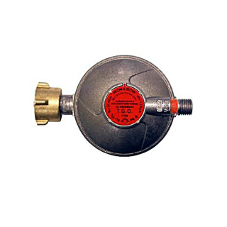 Campingvognregulator D 68, 50 mbar, udluftningshætte