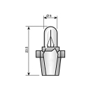 Ampoule NARVA 24V 1.2W douille B 8.5d