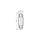 Adorno Narva 24V 5W Sv 8.5-8 / 11 x 36 mm