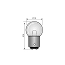 Bulb Narva HD 24V 5W base BA15s + 100%