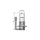 Glühlampe Osram H3 12V 55W Sockel PK22s