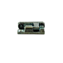 Side wall hinge cpl., TIR, with threaded plate, M8...