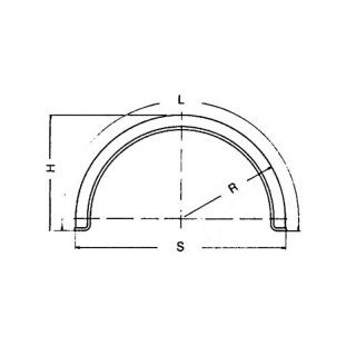 Pladeskærm B220 R375 L1210 S750 H390