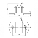 SPP - Gegenhalter, Z-08, 55 mm, verzinkt