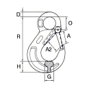 Portata gancio occhiello 1120 kg