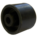 Slip roll rubber axle-Ø 17mm length 67mm...