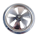 Ventilation rotary rosette Ø 250 mm, polished...