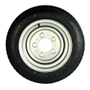 Komplett-Rad 155/70R12 Anschluss 5/115/165,1