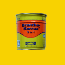 Brantho Korrux "3 i 1" 0,75 liter kan trafikgul...