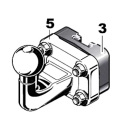 Flangia Varioblock RO 100 e RO 243 KN valore 30 83x56mm