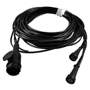 Juego de cables de 6 metros con conector de PVC de 13...