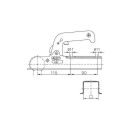 Winterhoff WW 8 E do 800 kg rura ciagnaca 50 mm kwadratowa