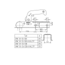 Winterhoff WW 8 G zijdelings geboord tot 800 kg trekbuis...