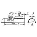 Knott K 14 wersja A do dyszla ok. 50 mm