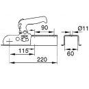 Albe Berndes EM 80 V Ausf. F 60 mm eckig M10