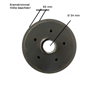 Knott 200 x 50, hjulforbindelse: 112 x 5 huller, hjul-bh. Type 20-2425 / 1