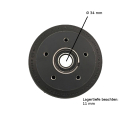 BPW brake drum 200 x 50, wheel connection 112 x 5 holes S...