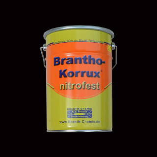 Brantho Korrux "nitrofest" 5 liters beholder dyb sort RAL 9005