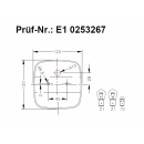 Geka tre-kammer lampe BBS 123/5 uden nummerplade lys