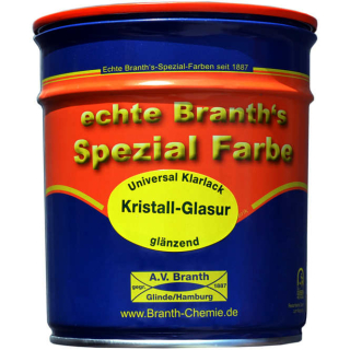 KRAFT KRISTALL Glasur klar lak i en 5 liters beholder - blank