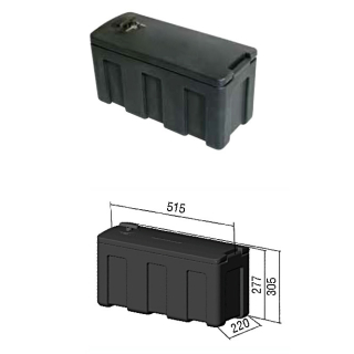 AL-KO værktøjskasse L515 x B220 x H277 mm