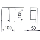 Lámpara Radex 3001/3002 izquierda y derecha con...