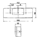 Lampa czterokomorowa JOKON BBS 496 R prawa, bez tylnego...