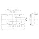 Four-chamber lamp BBS (K) WR 2029 R right, with reversing...