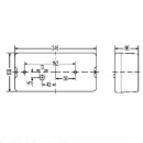 SAW / HELLA firekammerlampe venstre 2201 L / BBSKN 246 L med NSL, KZL