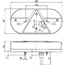 Technokon 3 system BBSKWN 610 L, venstre blinkerbremse SL, NSL, RFL, KZL