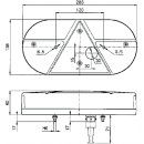 Technokon 3 system BBSKWN 610 R, højre indikator, bremse, NSL, RFL, KZL