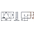 Luce multicamera 5800/10, coda sinistra, frecce, freno, NSL,