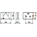 Multi-chamber light 5901/10, left tail, indicator, brake,...