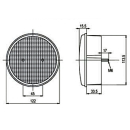 Blinklys-bremse-baglygte, 730/12 LED, med 500 mm tilslutningskabel