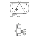 Multipoint III right end, brake, indicator, KZL, bayonet...