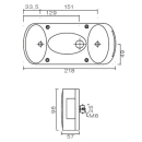 Midipoint II, right end, brake, blinker KZL, RFS grommet...