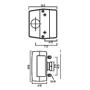 Minipoint tail, stop, indicator light without IDL right /...