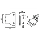 Support dangle pour Flexipoint I angle 90 °